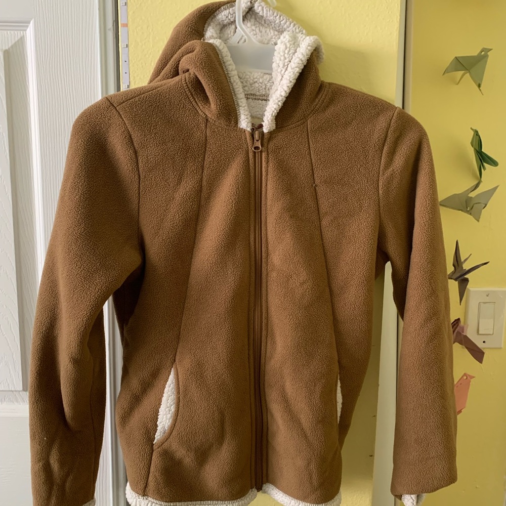 Faded-Glory, Sherpa Lined Jacket with Hoodie